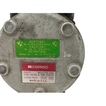 Recambio de compresor aire acondicionado para bmw serie 5 berlina (e39) 523i referencia OEM IAM 8390646  