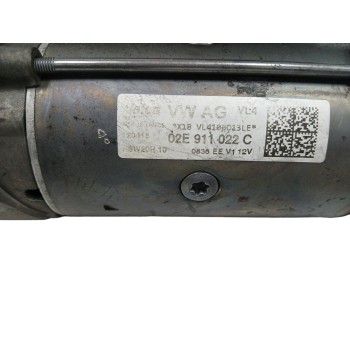 Recambio de motor arranque para seat leon st (5f8) 2.0 tdi referencia OEM IAM 02E911022C  