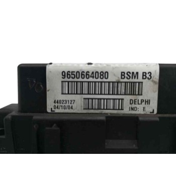 Recambio de caja reles / fusibles para peugeot 206 berlina 2.0 hdi cat referencia OEM IAM 9650664080 OBSERVAR FOTO 