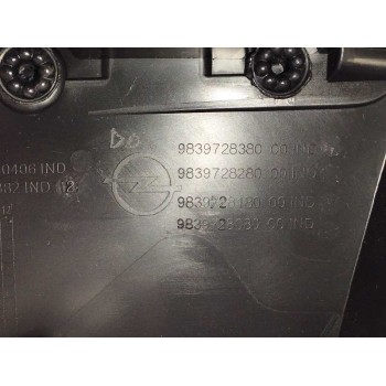 Recambio de guarnecido puerta delantera izquierda para opel mokka 1.2 (76) referencia OEM IAM 9839728380 98397281VG NEGRO