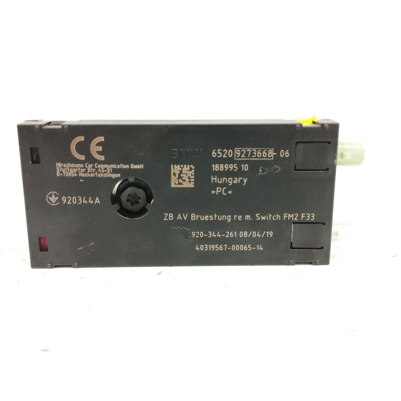 Recambio de modulo electronico para bmw 4 descapotable (f33, f83) 420 i referencia OEM IAM 65209273668  