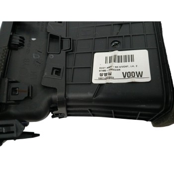 Recambio de rejilla aireadora para kia rio iv (yb, sc, fb) 1.0 t-gdi 100 referencia OEM IAM 97480H8000 LADO IZQUIERDO 