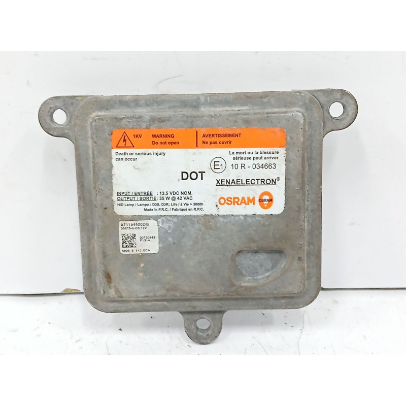 Recambio de centralita faros xenon para ford focus iii 1.6 tdci referencia OEM IAM A71154400DG  