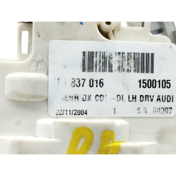 Recambio de cerradura puerta delantera derecha para audi a6 berlina (4f2) 3.0 v6 24v tdi referencia OEM IAM 4F1837016  