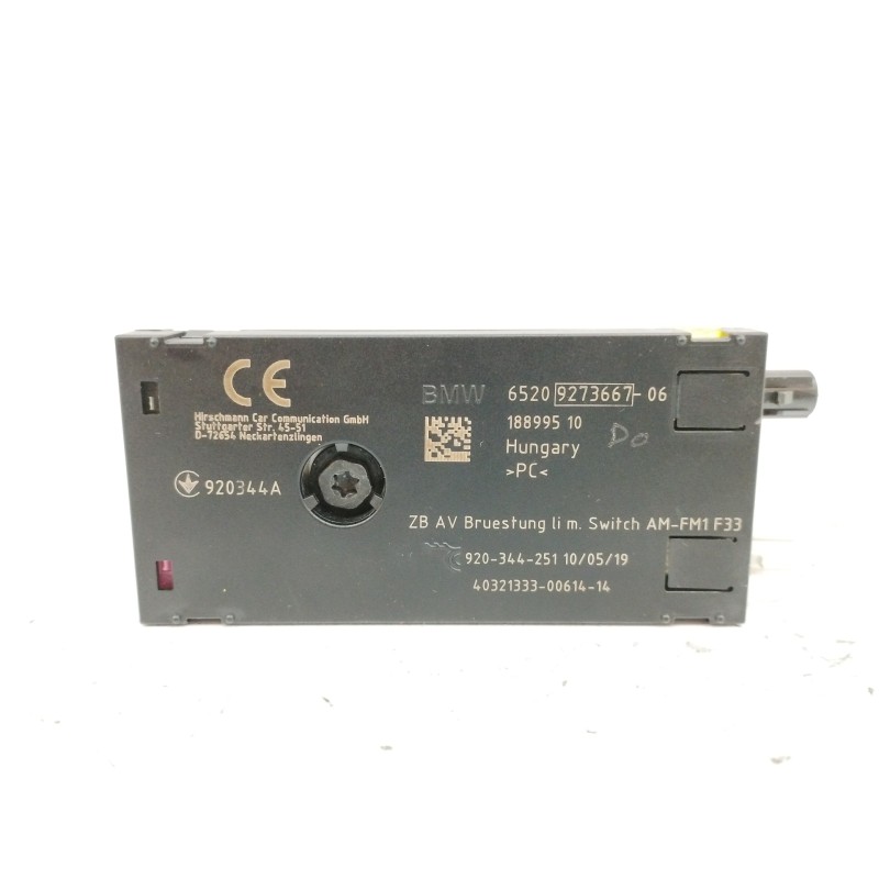 Recambio de modulo electronico para bmw 4 descapotable (f33, f83) 420 i referencia OEM IAM 65209273667  