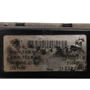 Recambio de radiador agua para bmw x3 (e83) 2.0 16v diesel cat referencia OEM IAM 3403551  