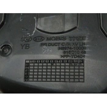 Recambio de rejilla aireadora para kia rio iv (yb, sc, fb) 1.0 t-gdi 100 referencia OEM IAM H897410000 CENTRAL IZQUIERDA 