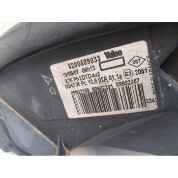 Recambio de faro derecho para renault kangoo (f/kc0) 1.5 dci diesel referencia OEM IAM 8200589033 SOPORTE DAÑADO 