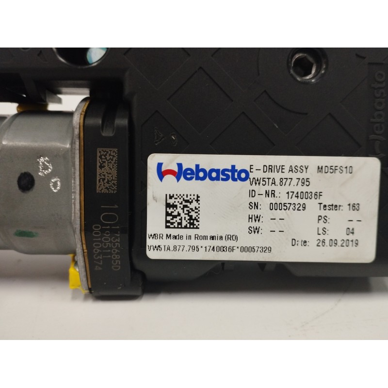 MOTOR TECHO ELECTRICO