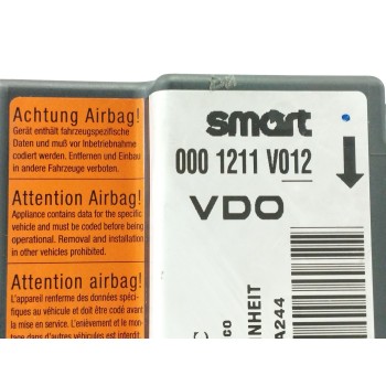 Recambio de centralita airbag para smart fortwo coupe 0.7 cc referencia OEM IAM 0001211V012  