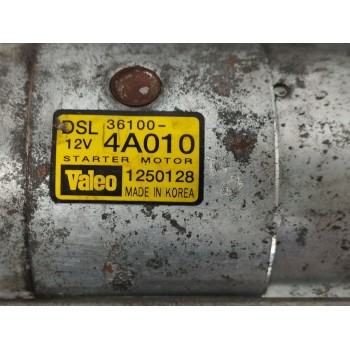 Recambio de motor arranque para kia sorento 2.5 crdi cat referencia OEM IAM 361004A010 1250128 