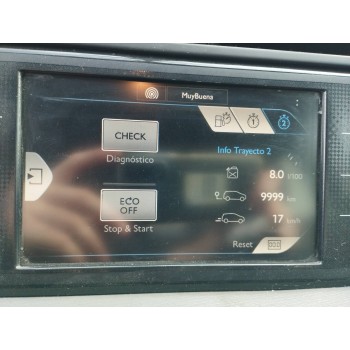 Recambio de pantalla multifuncion para citroën c4 picasso 1.6 blue-hdi fap referencia OEM IAM 9812720580 A2C83338101 