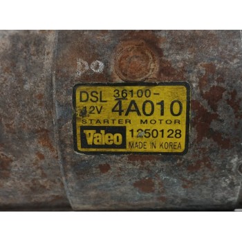 Recambio de motor arranque para kia sorento 2.5 crdi cat referencia OEM IAM 361004A010 1250128 