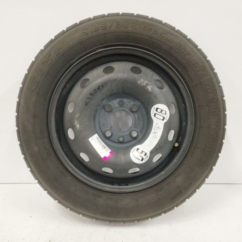 Recambio de neumatico repuesto para fiat 500 hybrid 1.0 referencia OEM IAM  4,00BX14H ET43 4H 4X098