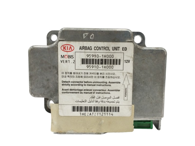 Recambio de centralita airbag para kia cee´d active referencia OEM IAM 959101H000  