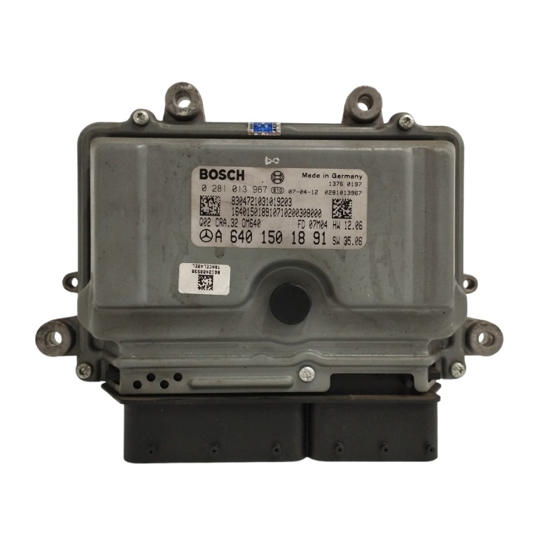 Recambio de centralita motor uce para mercedes-benz clase b (w245) 2.0 cdi cat referencia OEM IAM A6401501891 0281013967 