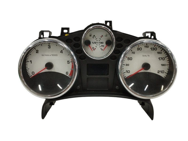 Recambio de cuadro instrumentos para peugeot 207 1.6 hdi fap cat (9hz / dv6ted4) referencia OEM IAM 9666749180 Recambio de cuadro instrumentos para peugeot 207 1.6 hdi fap cat (9hz / dv6ted4) referencia OEM IAM 9666749180
