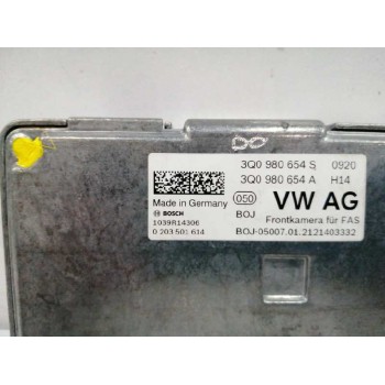 Recambio de modulo electronico para volkswagen t-roc 2.0 tdi referencia OEM IAM 3Q09810654S CAMARA VISION FRONTAL 0203501614