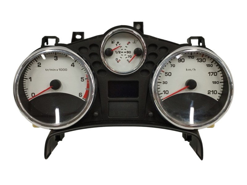 Recambio de cuadro instrumentos para peugeot 207 1.6 hdi referencia OEM IAM 9666749180 Recambio de cuadro instrumentos para peugeot 207 1.6 hdi referencia OEM IAM 9666749180