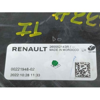 Recambio de piloto trasero izquierdo para renault megane e-tech suv ev40 (bnj2) referencia OEM IAM 265552143R  