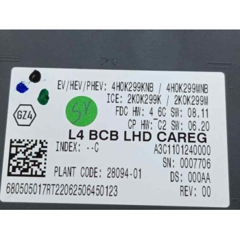 Recambio de cuadro instrumentos para renault megane e-tech suv ev40 (bnj2) referencia OEM IAM 4H0K299KNB 4H0K299MNB A3C110124000