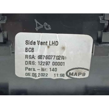 Recambio de rejilla aireadora para renault megane e-tech suv ev40 (bnj2) referencia OEM IAM 687607702R DELANTERA IZQUIERDA 