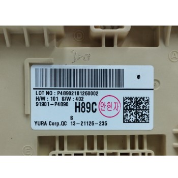 Recambio de caja reles / fusibles para kia sorento iv (mq4, mq4a) 1.6 t-gdi hybrid awd referencia OEM IAM 91901P4890  