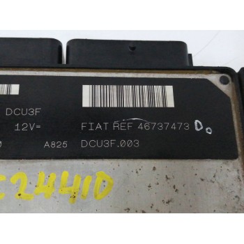 Recambio de centralita motor uce para fiat doblo (119) 1.9 diesel cat referencia OEM IAM 46737473  