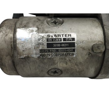 Recambio de motor arranque para hyundai terracan (hp) 2.9 crdi cat referencia OEM IAM 361004X211  