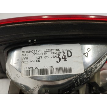 Recambio de piloto trasero derecho interior para saab 9-3 (ys3f, e79, d79, d75) 1.9 tid referencia OEM IAM 12785764 25480204 