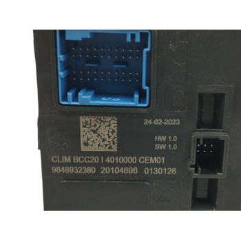 Recambio de modulo electronico para citroën c4 iii (ba_, bb_, bc_) 1.2 puretech 130 (bahnsa, bahnsb) referencia OEM IAM 98489323