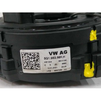 Recambio de anillo airbag para volkswagen t-roc 2.0 tdi referencia OEM IAM 5Q1953569H  