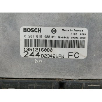 Recambio de centralita motor uce para fiat ducato caja cerrada 15 (desde 03.02) 2.3 jtd cat referencia OEM IAM 1351216080 028101