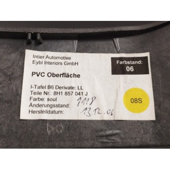 Recambio de salpicadero para audi a4 cabrio (8h) 2.0 16v tfsi referencia OEM IAM 8H1857041J 8H0880201K 8E0880204E