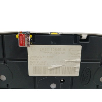 Recambio de cuadro instrumentos para ford fiesta (cb1) 1.25 16v cat referencia OEM IAM 8A6T10849AL VP8A6F10849AM 