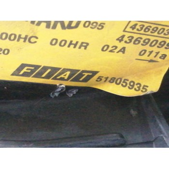 Recambio de faro izquierdo para fiat doblo (119) 1.3 16v jtd cat referencia OEM IAM 51805935 PARA PULIR 