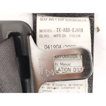 Recambio de cinturon seguridad trasero izquierdo para honda jazz (gd1/5) 1.4 dsi cat referencia OEM IAM TKAB0EJ419  