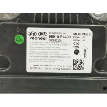 Recambio de centralita airbag para kia sorento iv (mq4, mq4a) 1.6 t-gdi hybrid awd referencia OEM IAM 95910P4400 680963200 