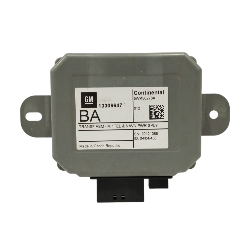 Recambio de modulo electronico para opel insignia berlina 2.0 cdti cat referencia OEM IAM 13306647 5WK50278A 