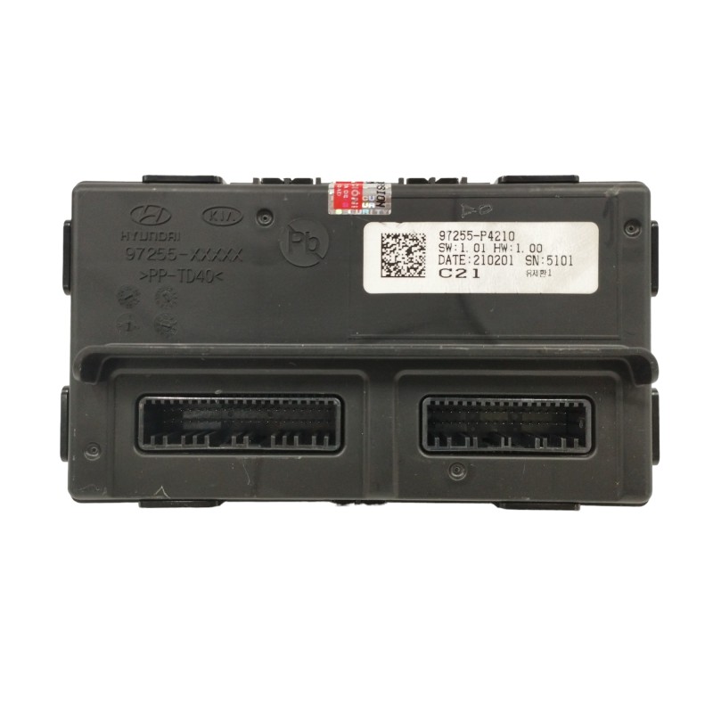 Recambio de modulo electronico para kia sorento iv (mq4, mq4a) 1.6 t-gdi hybrid awd referencia OEM IAM 97255P4210 CONTROL DE CAL