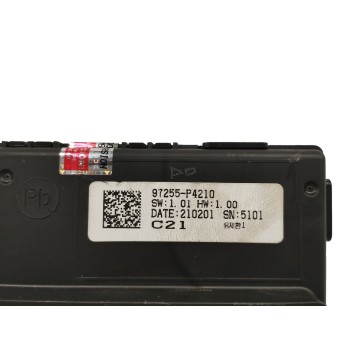 Recambio de modulo electronico para kia sorento iv (mq4, mq4a) 1.6 t-gdi hybrid awd referencia OEM IAM 97255P4210 CONTROL DE CAL