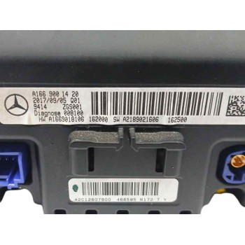 Recambio de pantalla multifuncion para mercedes-benz clase gla (x156) gla 200 cdi / d (156.908) referencia OEM IAM A1669001420  