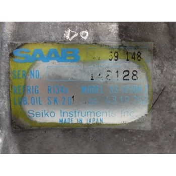Recambio de compresor aire acondicionado para saab 900 berlina 2.3 cat referencia OEM IAM 4319752  