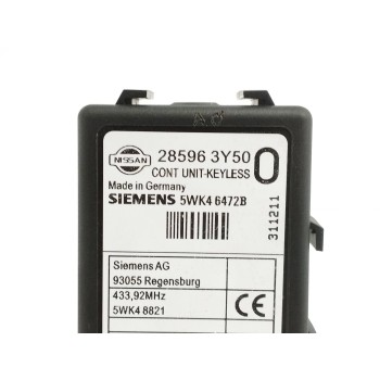 Recambio de modulo electronico para nissan x-trail (t30) 2.2 dci diesel cat referencia OEM IAM 285963Y50 5WK46472B 