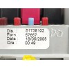 Recambio de caja reles / fusibles para fiat croma (194) 1.9 8v multijet dynamic referencia OEM IAM 51738102 57657 