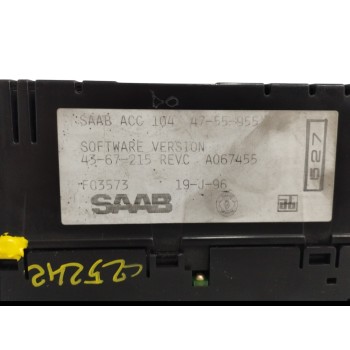 Recambio de mando climatizador para saab 900 berlina 2.3 cat referencia OEM IAM 4755955 4367215 