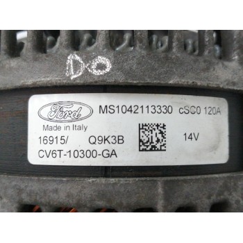 Recambio de alternador para ford focus lim. 1.0 ecoboost cat referencia OEM IAM CV6T10300GA MS1042113330 120A