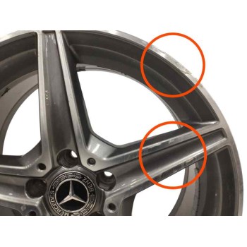 Recambio de llanta para mercedes-benz clase c coupé (c205) c 180 (205.340) referencia OEM IAM A2054011100 7,5JX17H2 ET44 5H 5X11
