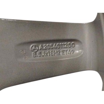 Recambio de llanta para mercedes-benz clase c coupé (c205) c 180 (205.340) referencia OEM IAM A2054011200 8,5JX18H2 ET49 5H 5X11