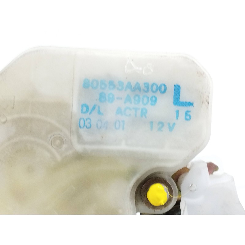 CERRADURA PUERTA TRASERA IZQUIERDA 89A909